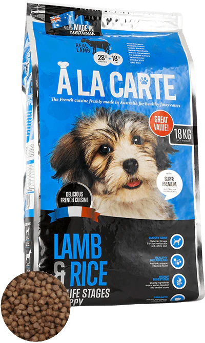 A LA CARTE Lamb & Rice All Life Stages Dry Dog Food