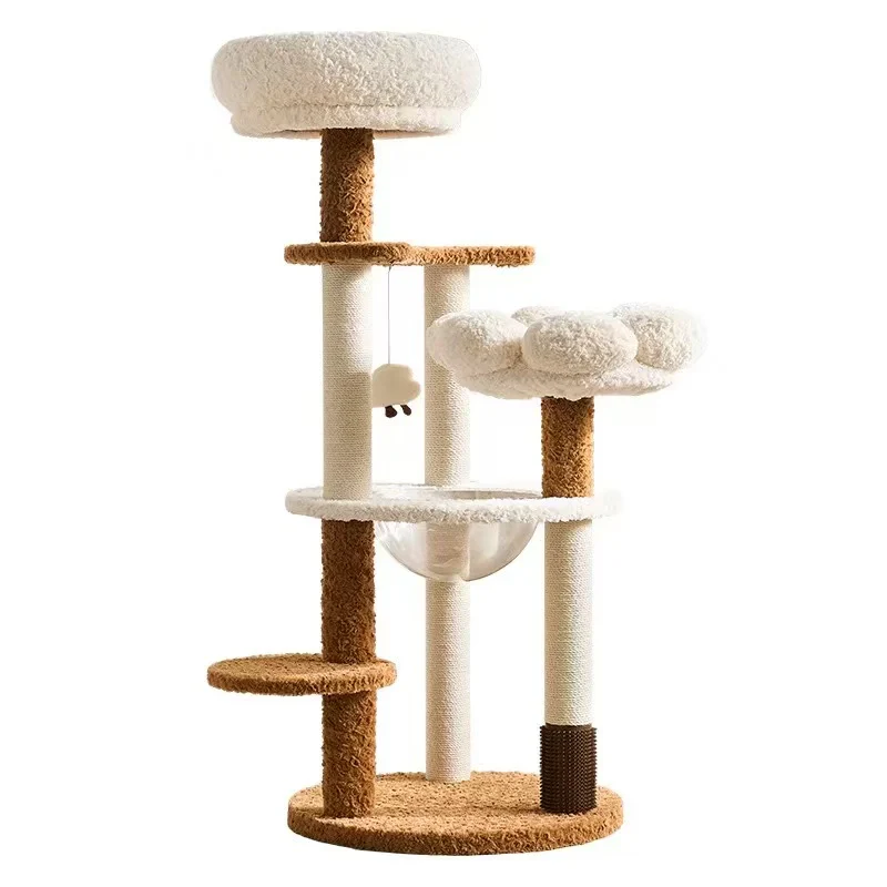 ADS PET Cloud Bloom Multi-Level Cat Tree – 128cm