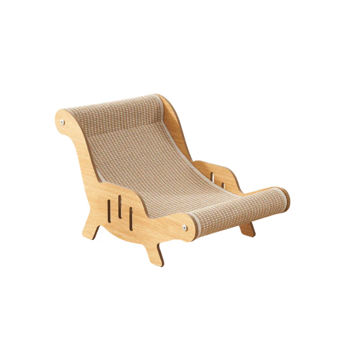 ADS Pet Curved Sisal Cat Scratcher Lounge Chair