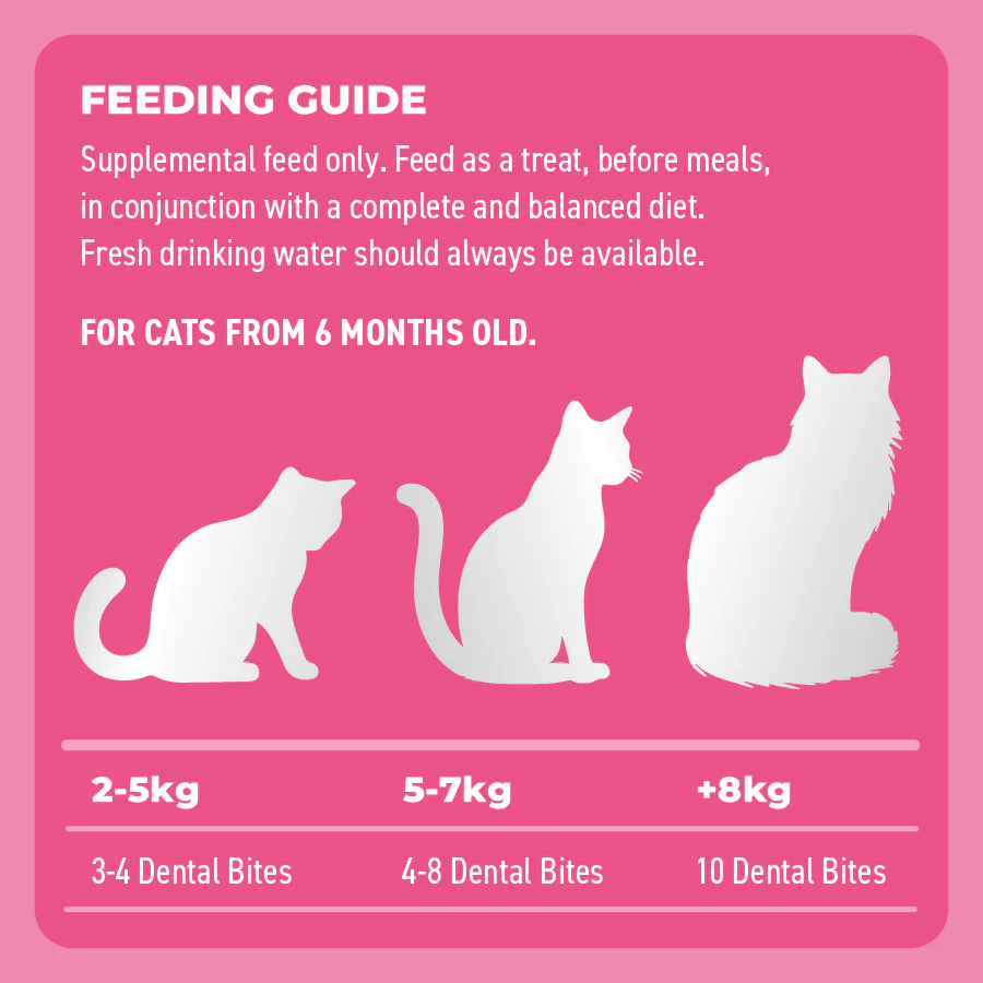 Bell & Bone Dental Bites Tuna With Spirulina Cat Treats 80G - Image 5