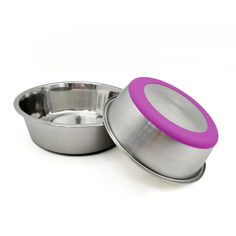 ADS Pet Stainless Steel Dog Bowl & Rubber - 18cm - Image 3