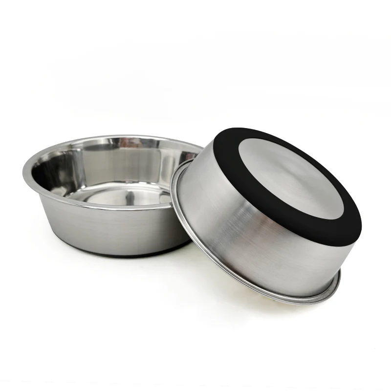 ADS Pet Stainless Steel Dog Bowl & Rubber - 18cm - Image 4