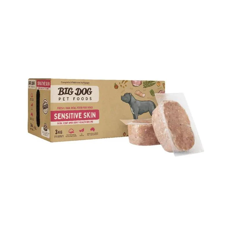 Big Dog Barf Sensitive Skin Raw Dog Food 3KG - Image 2