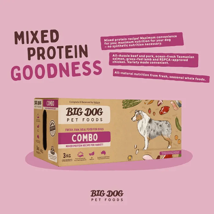 Big Dog Barf Combo Raw Dog Food 3KG - Image 2