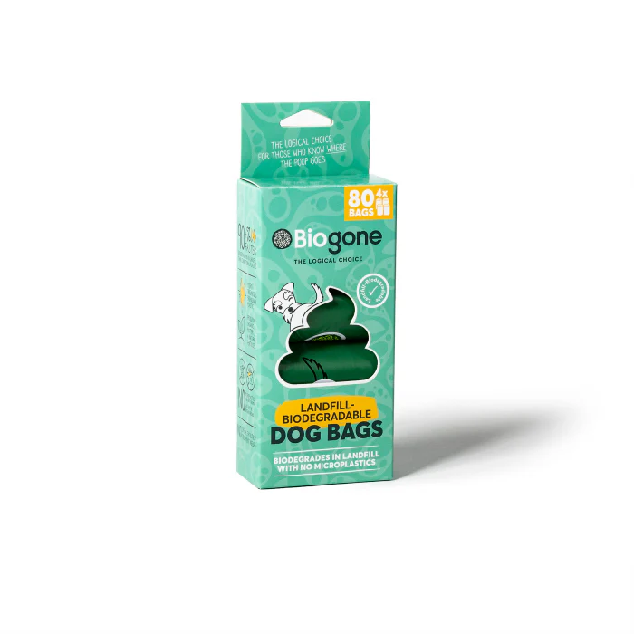 Biogone Dog Waste Mini Roll Poo Bags – Home Compostable