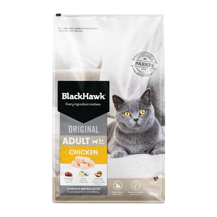 Black Hawk Chicken Original Adult Dry Cat Food - Image 2