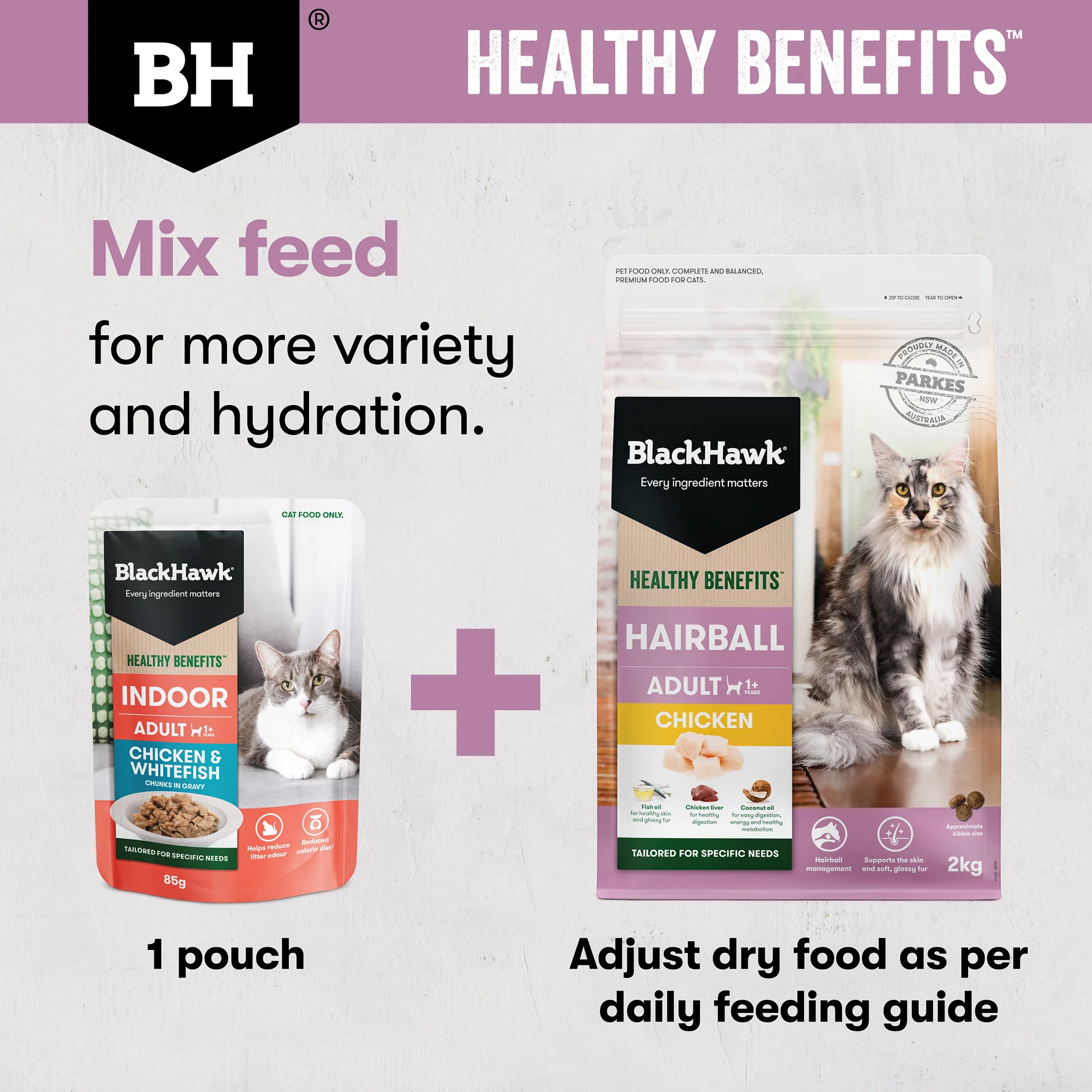 Black Hawk Healthy Benefits Chicken Hairball Adult Dry Cat Food 4KG - Image 9