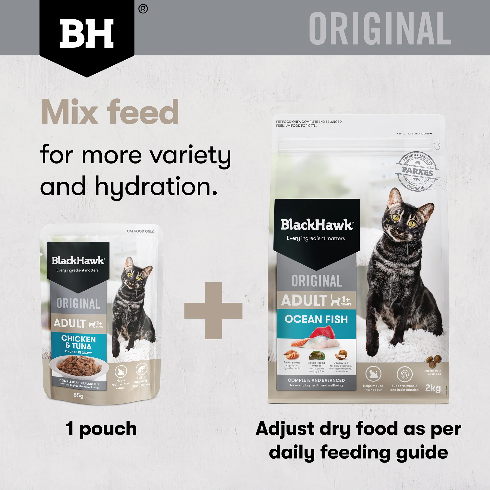 Black Hawk Chicken & Tuna Gravy Adult Wet Cat Food 85G x 12 - Image 6