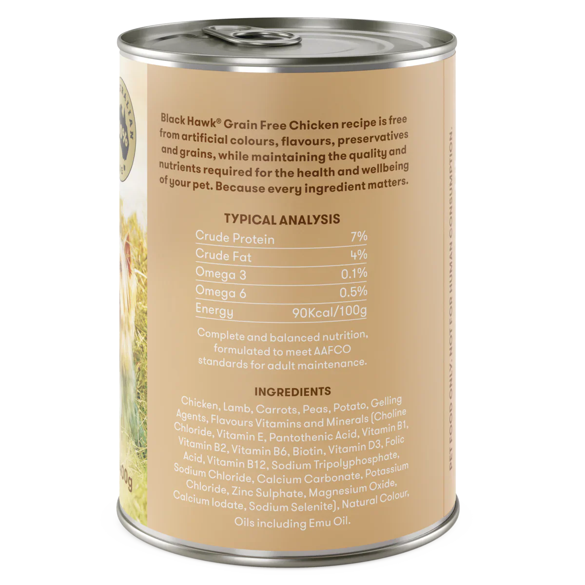 Black Hawk Grain Free Adult Wet Dog Food Chicken - Image 2