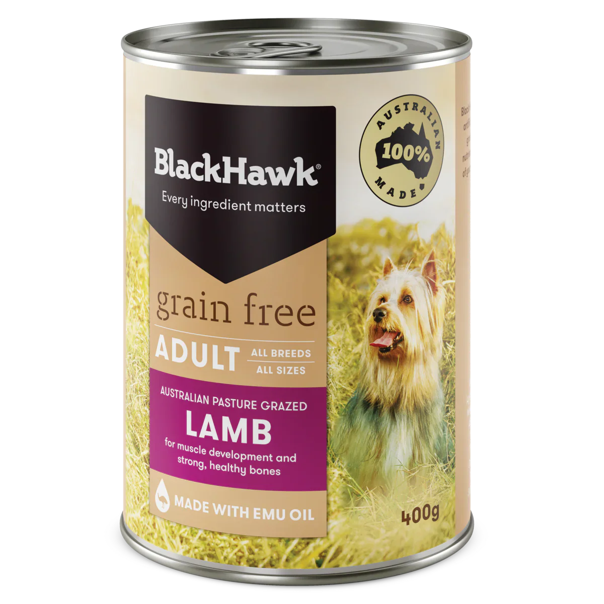 Black Hawk Lamb Grain Free Adult Wet Dog Food