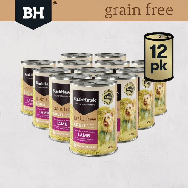 Black Hawk Lamb Grain Free Adult Wet Dog Food - Image 2
