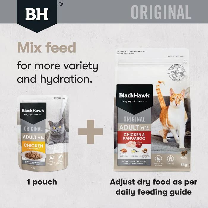 Black Hawk Grain Free Chicken and Kangaroo Adult Dry Cat Food - Image 7