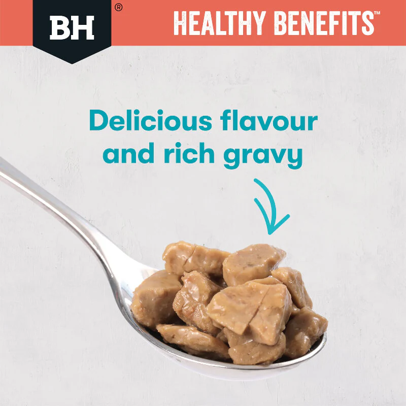 Black Hawk Healthy Benefits Chicken Whitefish Gravy Wet Indoor Adult Cat Food 85Gx12 - Image 4