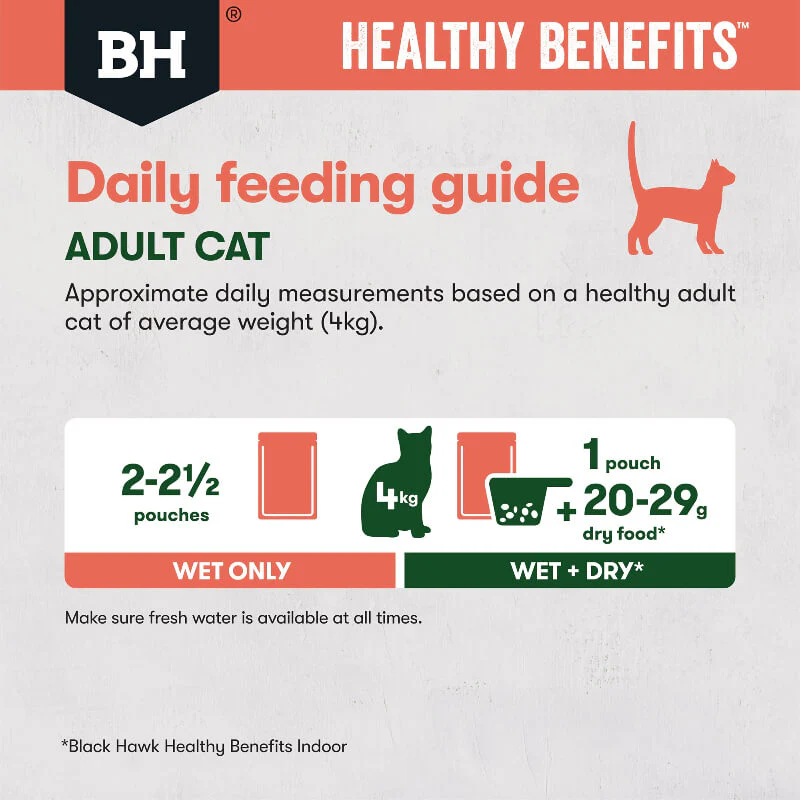 Black Hawk Healthy Benefits Chicken Whitefish Gravy Wet Indoor Adult Cat Food 85Gx12 - Image 7