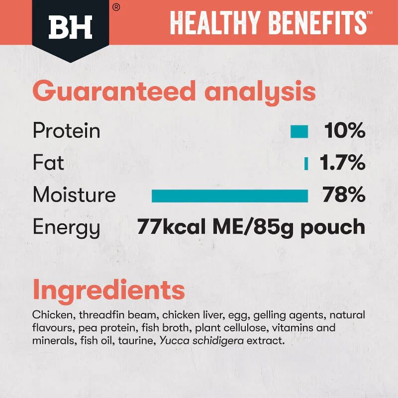 Black Hawk Healthy Benefits Chicken Whitefish Gravy Wet Indoor Adult Cat Food 85Gx12 - Image 8