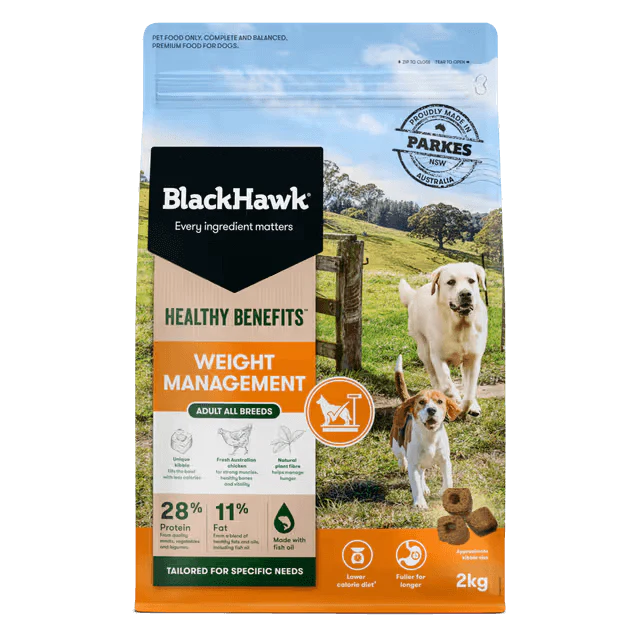Black Hawk Healthy Benefits Weight Management Dry Dog Food