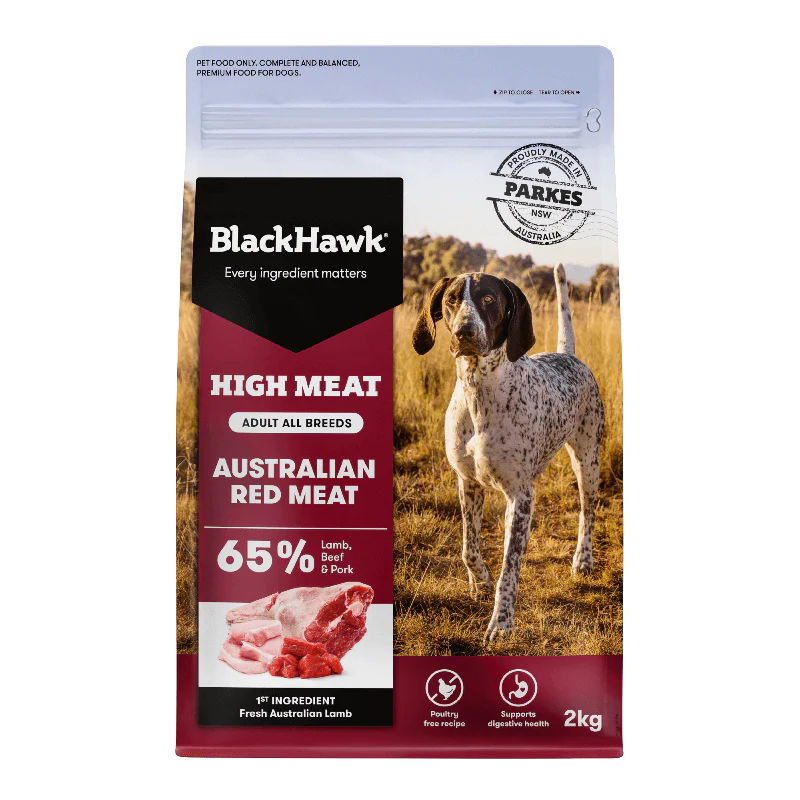 BLACK HAWK High Meat Australian Red Meat Dry Dog Food