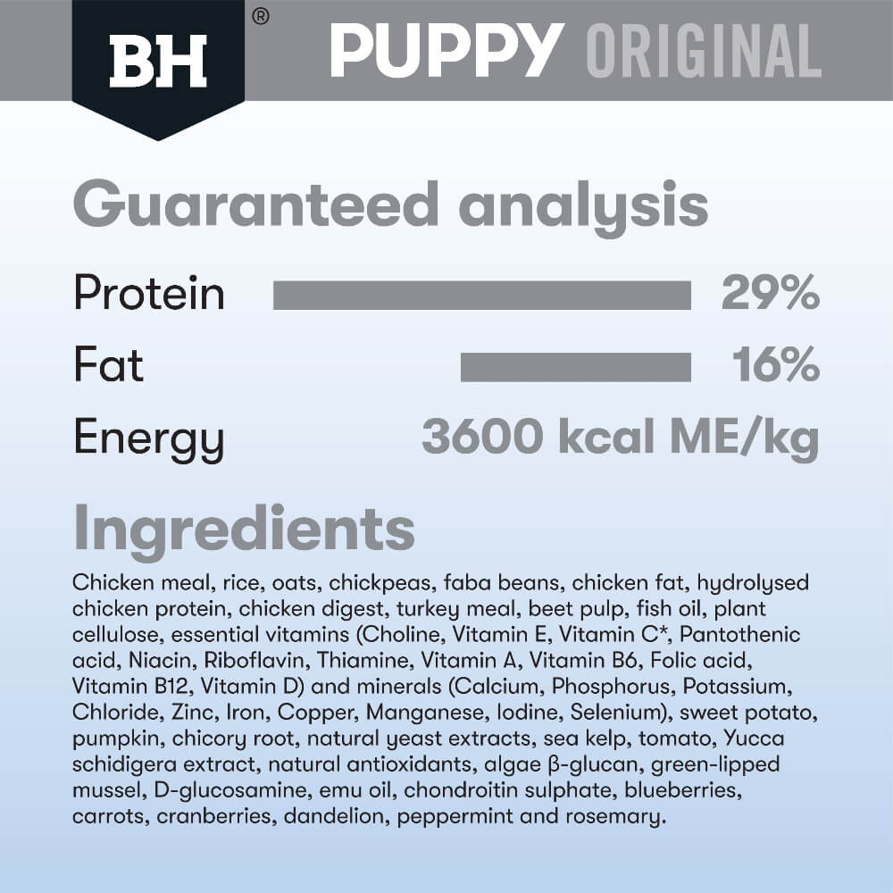 BLACK HAWK Large Breed Puppy Dry Dog Food Chicken & Rice - Image 3