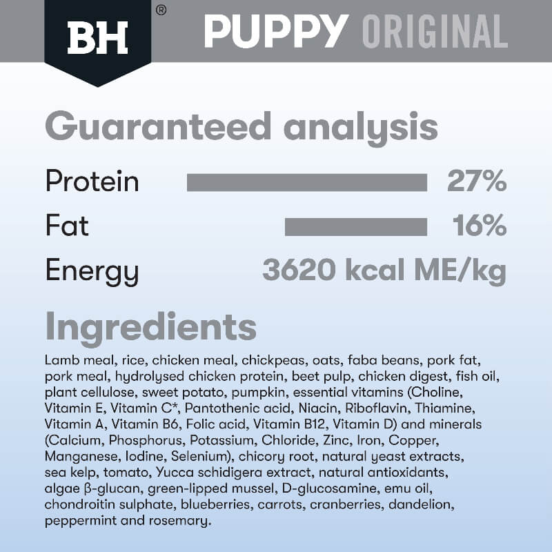 BLACK HAWK Large Breed Puppy Dry Dog Food Lamb & Rice - Image 3