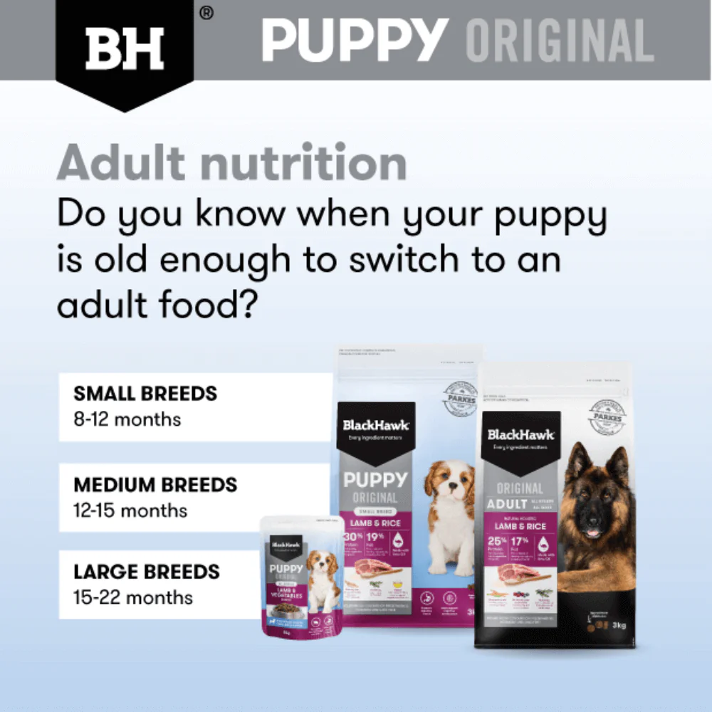 BLACK HAWK Original Puppy Lamb & Vegetables Wet Dog Food 130Gx10 - Image 13