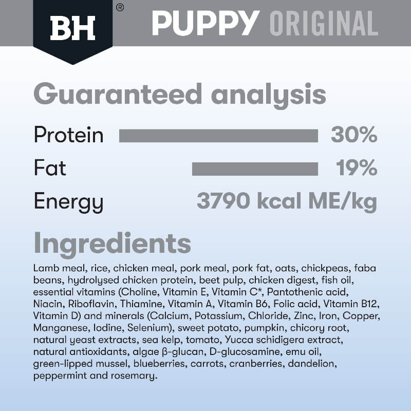 BLACK HAWK Original Small Breed Puppy Dry Dog Food Lamb & Rice - Image 3