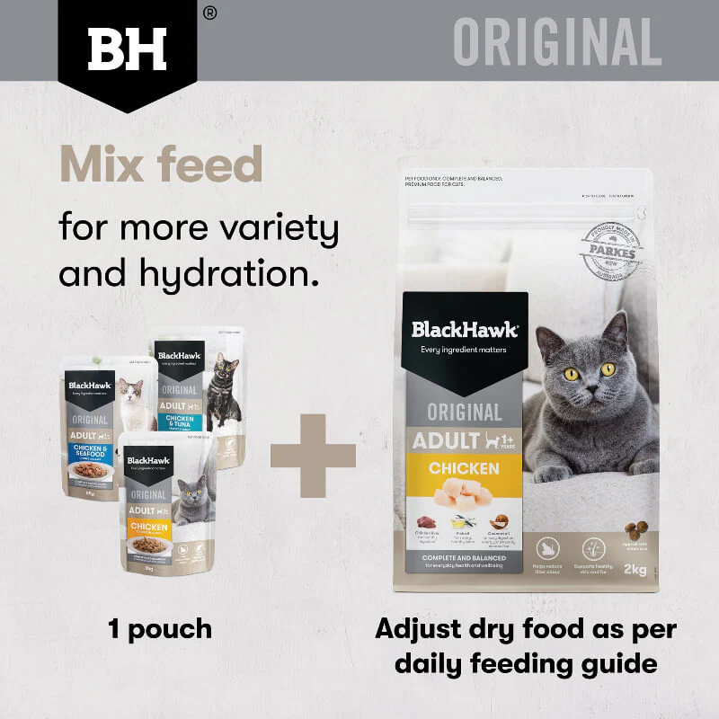 Black Hawk Varity Pack Gravy Adult Wet Cat Food 85Gx12 - Image 4