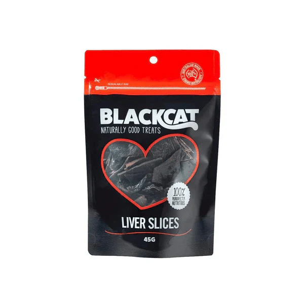 BlackCat Beef Livers Slices Cat Treats 45G