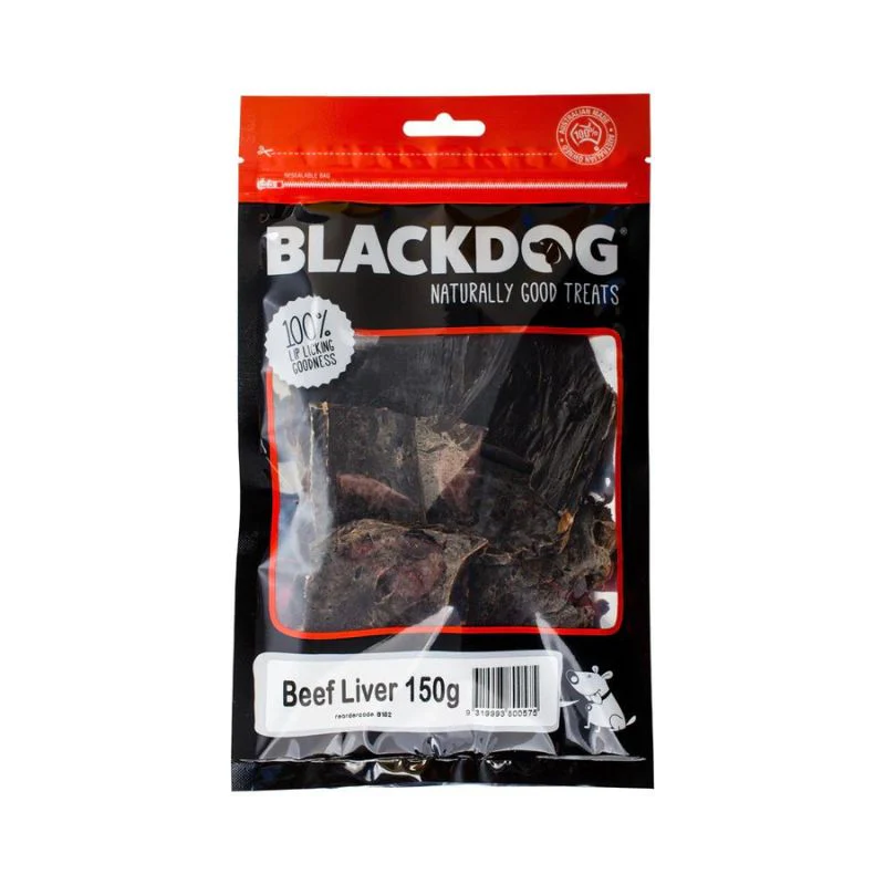 BLACKDOG Dog Treats Beef Liver