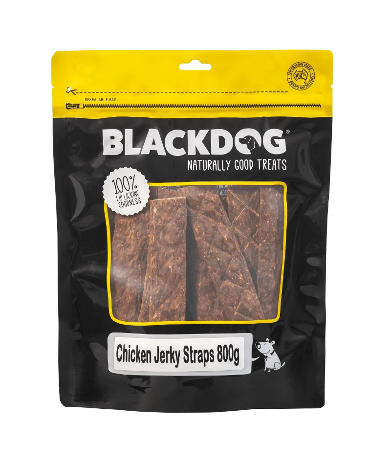 BLACKDOG Dog Treats Chicken Jerky Straps - Image 2