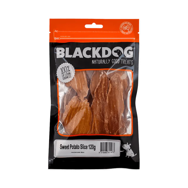 BLACKDOG Dog Treats Sweet Potato Slice
