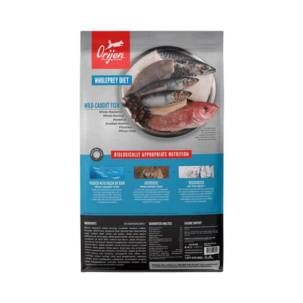 Orijen Biologically Appropriate Six Fish Dry Dog Food 11.3KG - Image 2