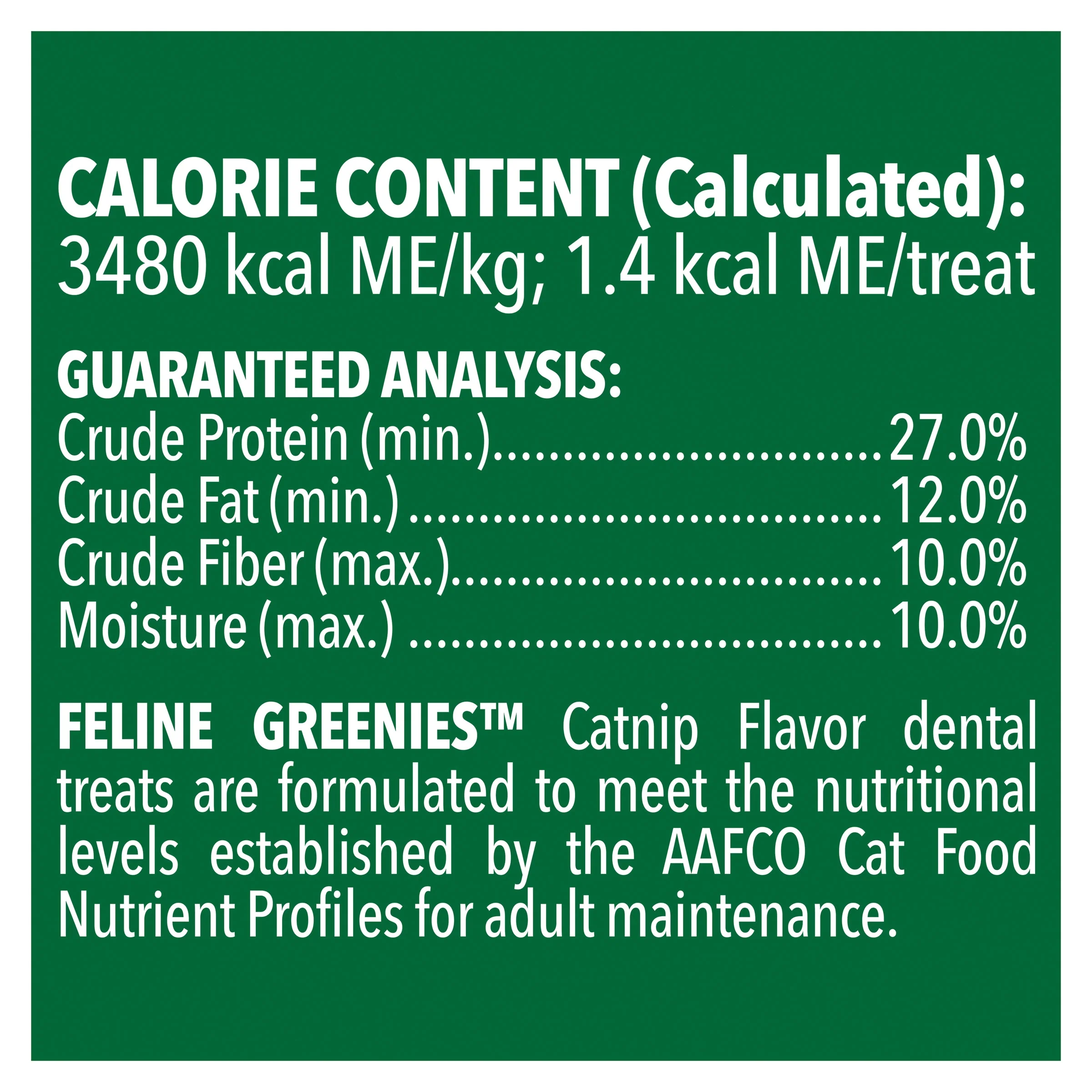 Greenies Cat Dental Treats Catnip Flavour 277G - Image 7