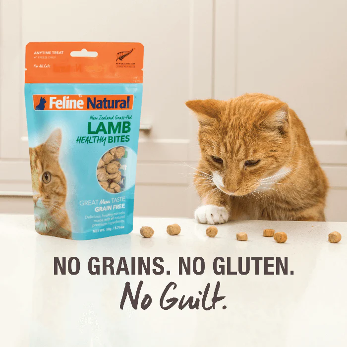 Feline Natural Cat Treats Freeze Dried Beef Healthy Bites 50g - Image 3