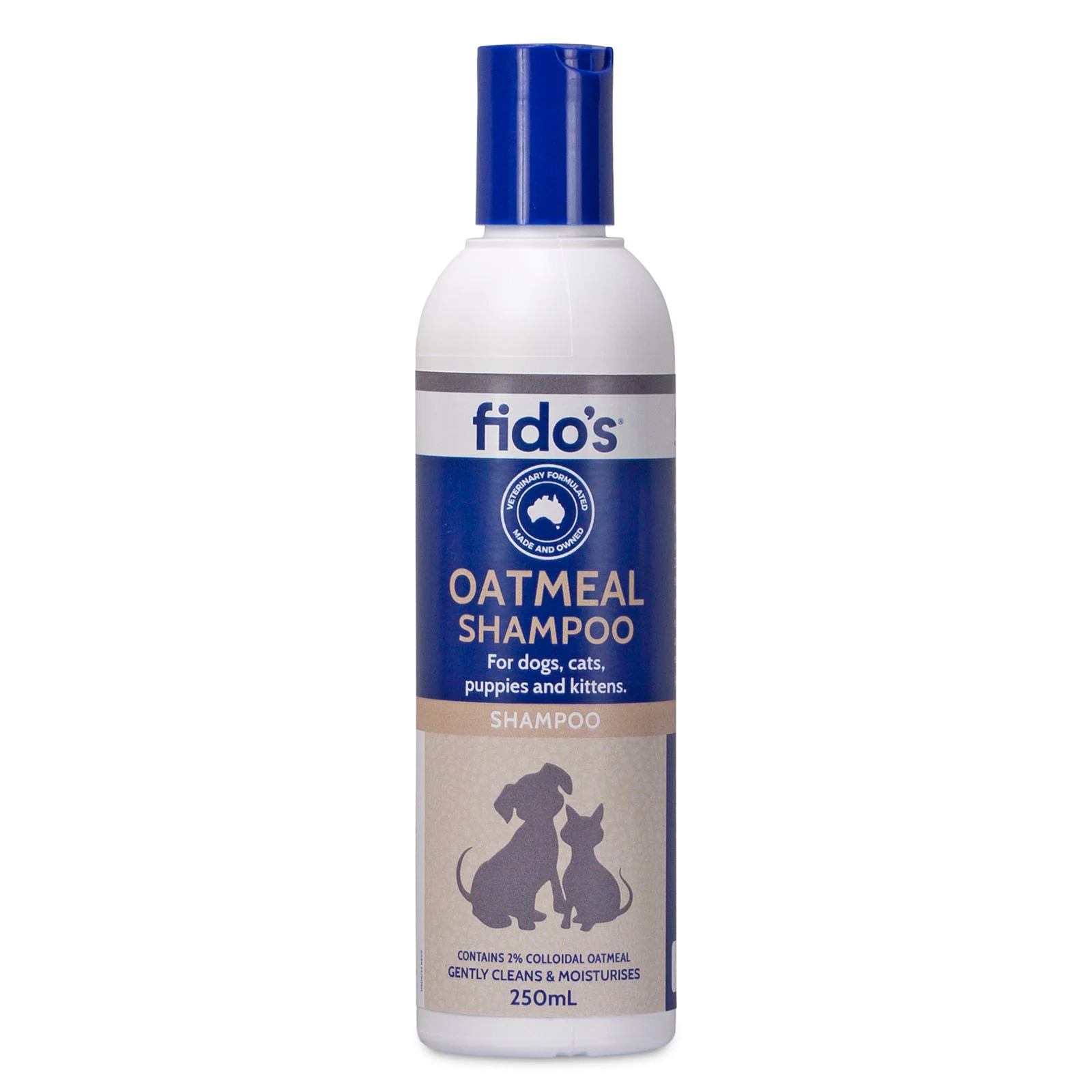 FIDO'S Oatmeal Shampoo for Dogs and Cats 250ml