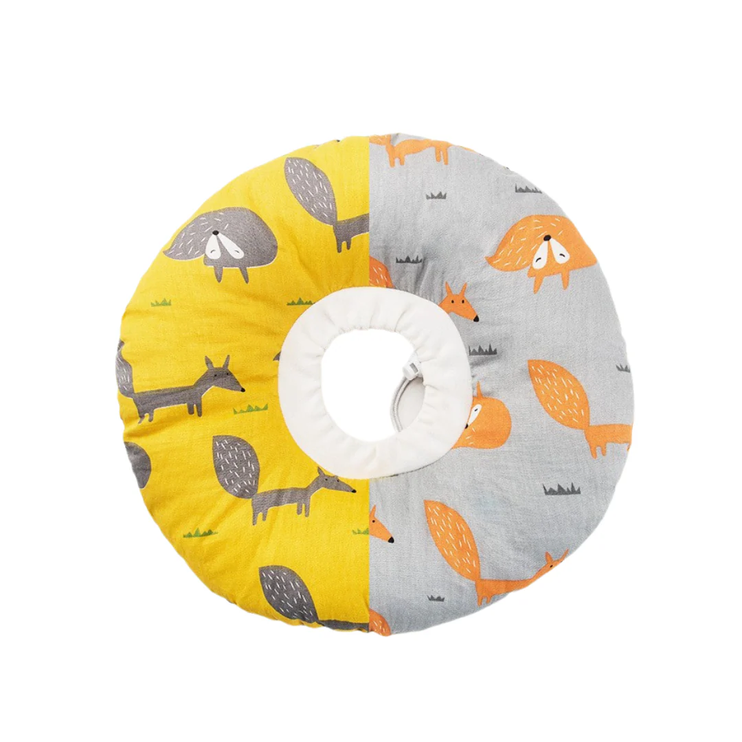 Fox Print Double Side Elizabeth Collar (Water Proof)