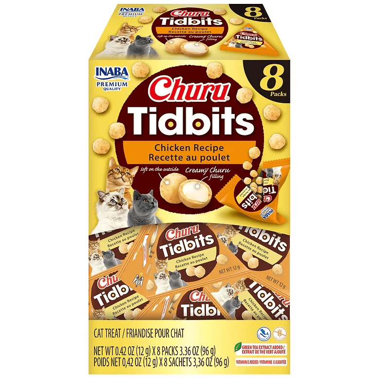Inaba Churu Tidbits Chicken Cat Treats 96G