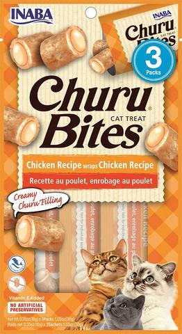 INABA CHURU BITES Chicken Wraps Cat Treats 30G