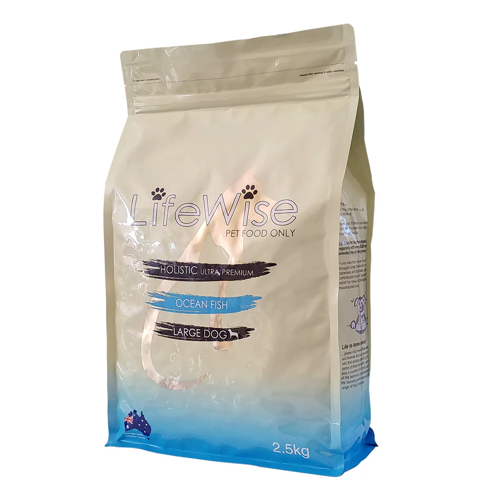 LIFEWISE Ocean Fish Large Bites with Rice Dry Dog Food