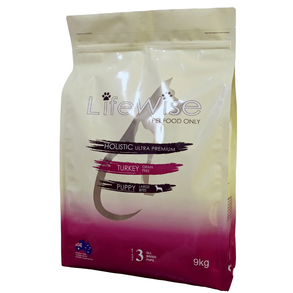 LIFEWISE Turkey Lamb and Vegetables Stage 3 Puppy Large Bites Dry Dog Food - Image 2