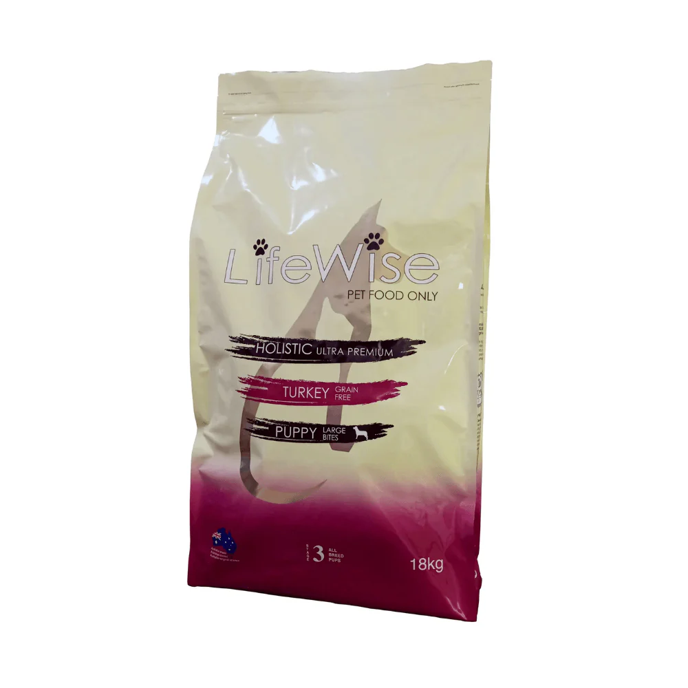 LIFEWISE Turkey Lamb and Vegetables Stage 3 Puppy Large Bites Dry Dog Food - Image 3