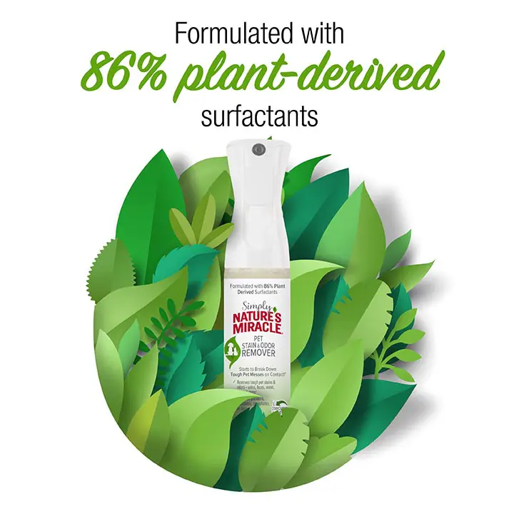 Nature's Miracle Simply Pet Stain and Odor Remover Spray - Image 4