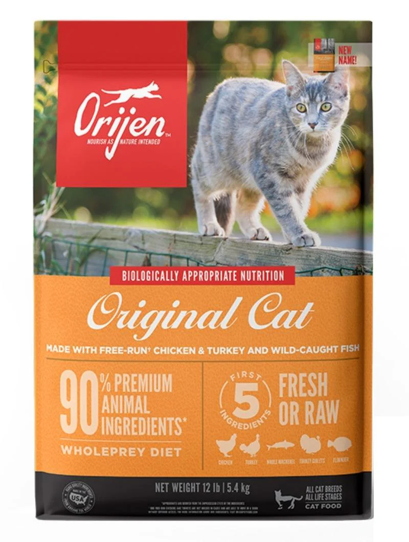 Orijen Biologically Appropriate Original Dry Cat Food 5.4KG