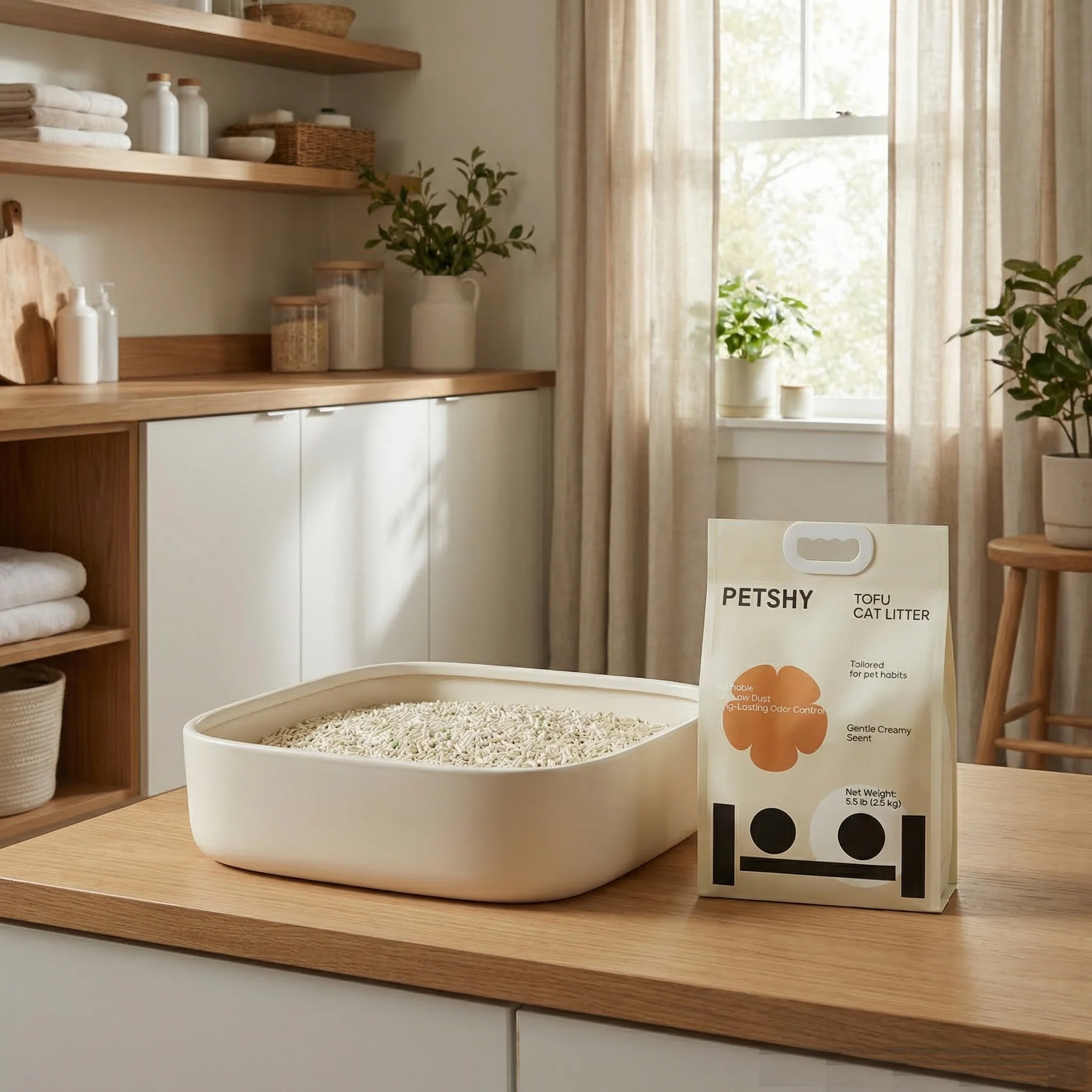 PETSHY Original Tofu Cat Litter 2.5KG - Image 6