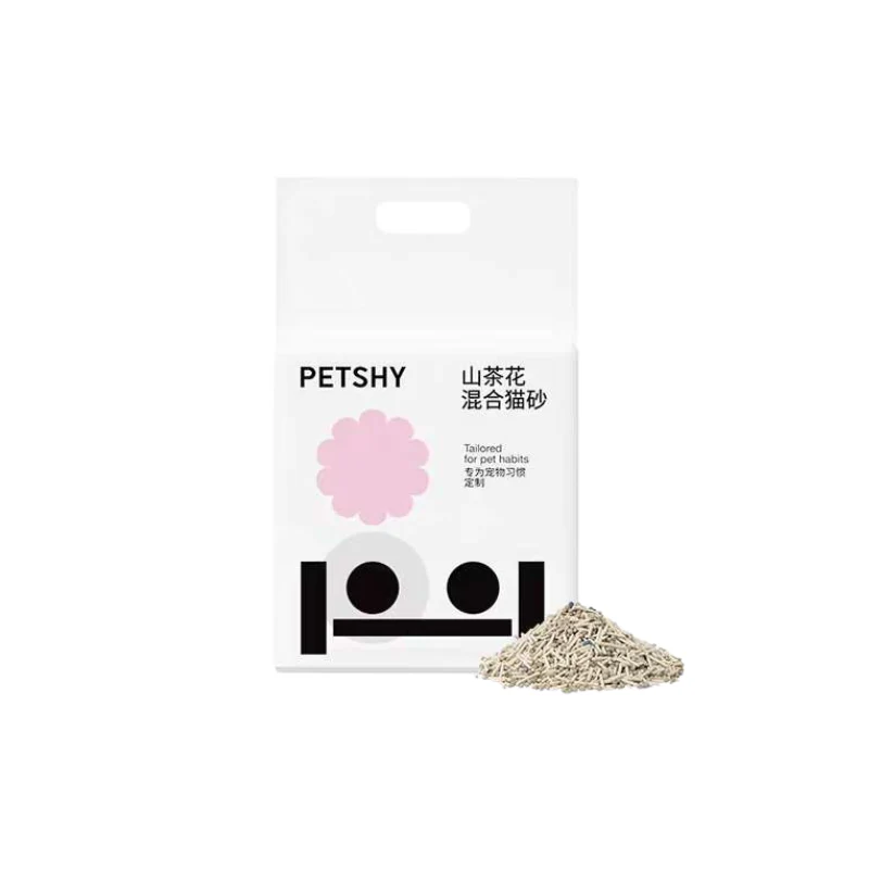 PETSHY Camellia Tofu Mixed Cassava Cat Litter