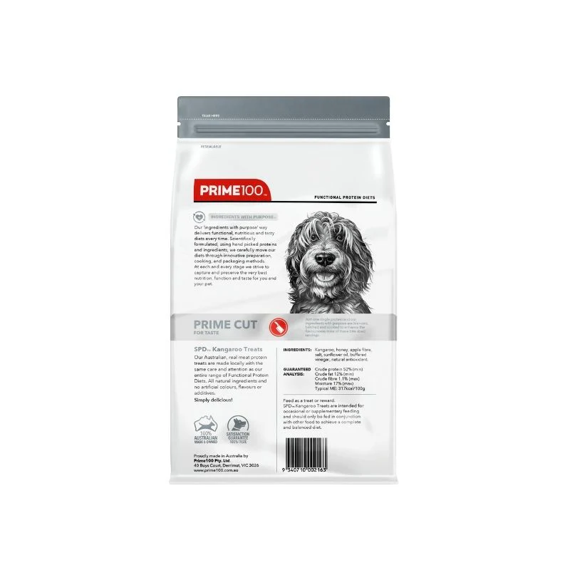 PRIME100 SPD™ Prime Cut Kangaroo Dog Treats 100g - Image 2