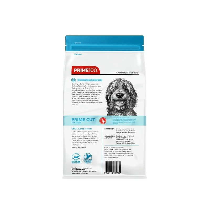 PRIME100 SPD™ Prime Cut Lamb Dog Treats 100g - Image 2
