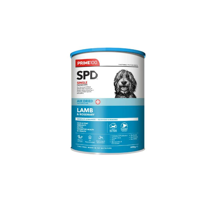 Prime100 SPD Air Dried Lamb & Rosemary Dry Dog Food