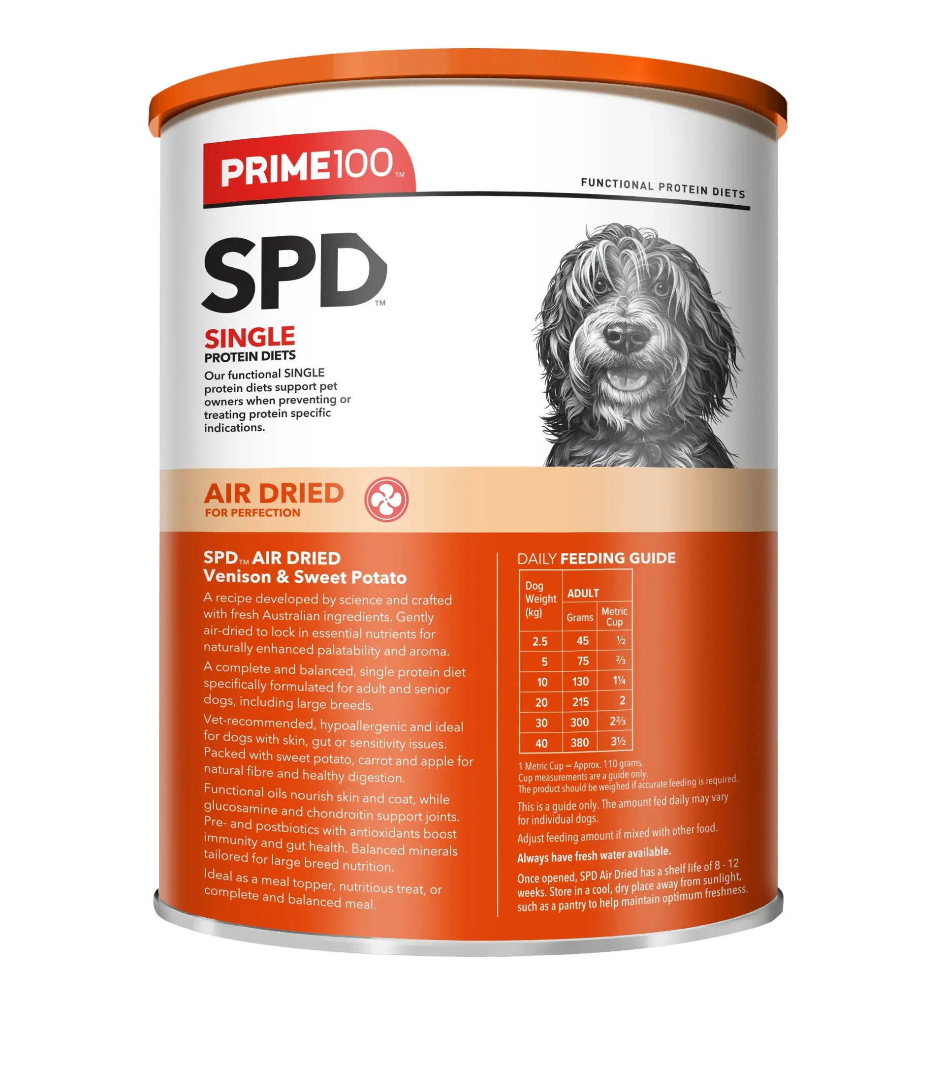Prime100 SPD Air Dried Venison and Sweet Potato Dry Dog Food - Image 5