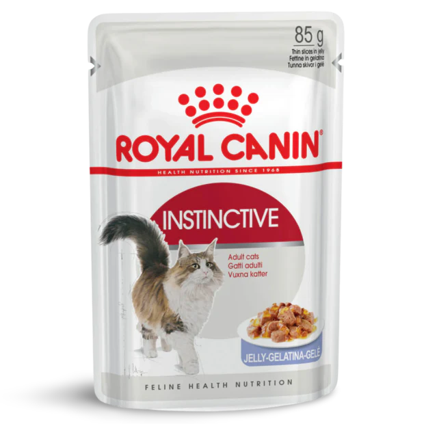 Royal Canin Adult Instinctive Jelly Wet Cat Food Pouches