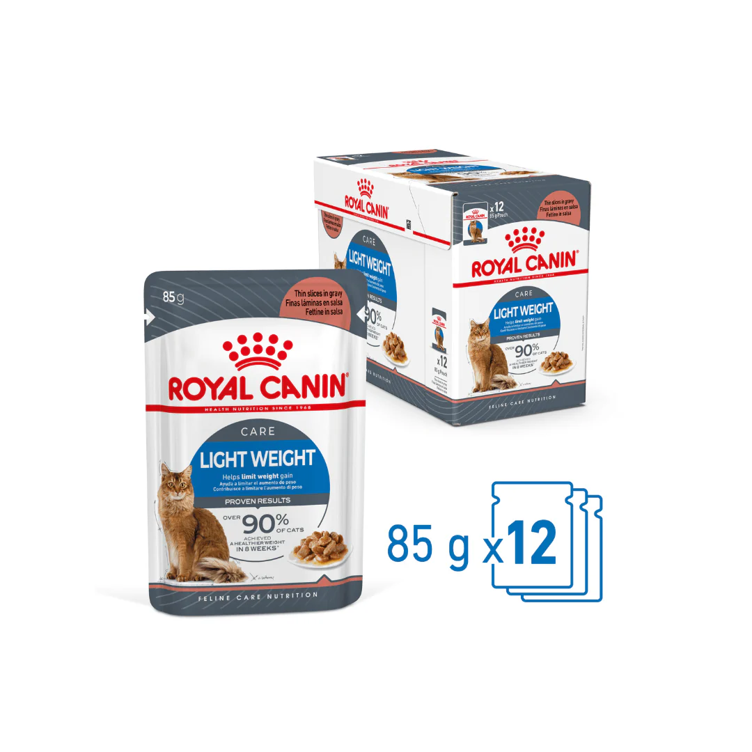 ROYAL CANIN Gravy Light Weight Wet Cat Food Pouch
